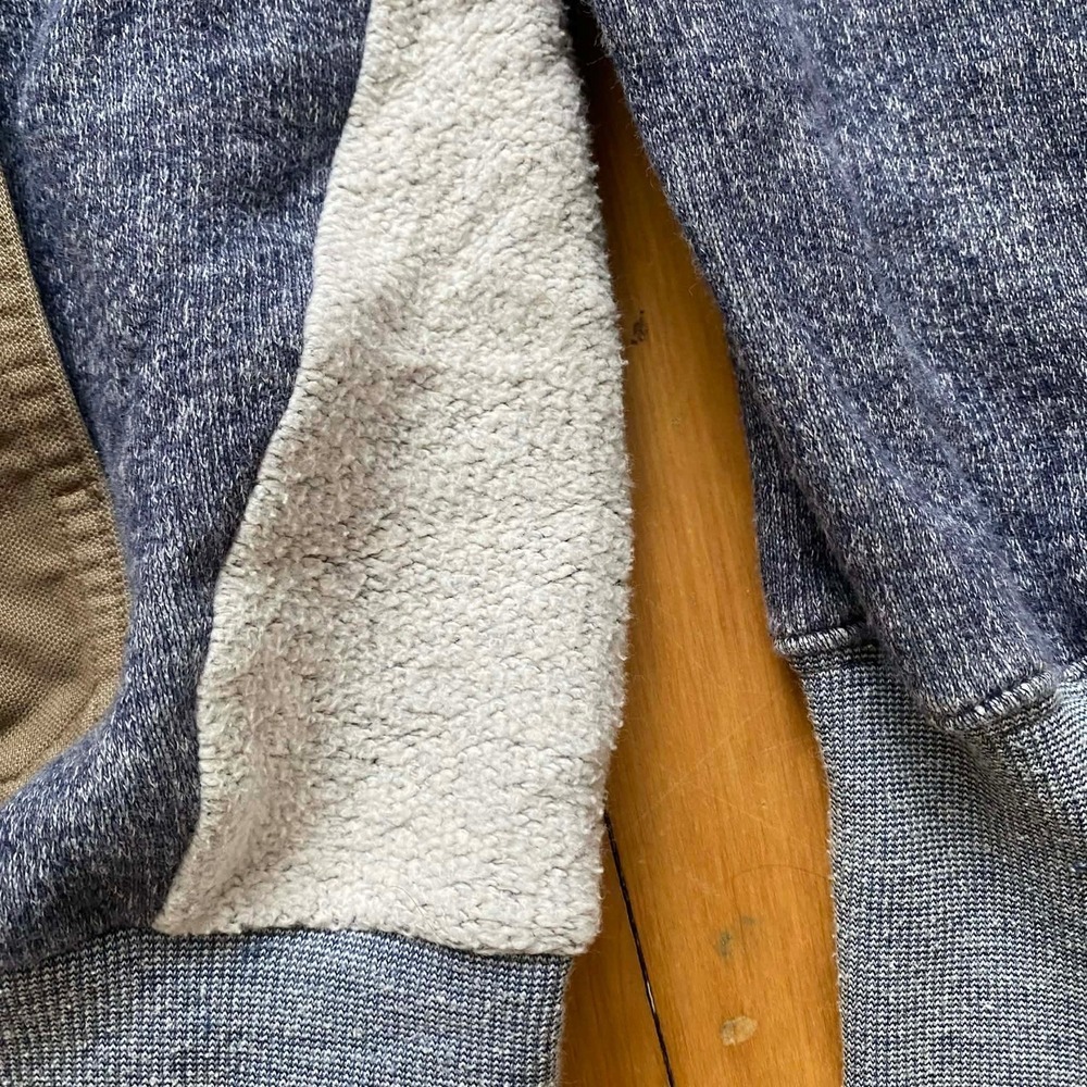 Crooks Castles Hoodie Blue Gray Colorblock Pocket Hooded Sweatshirt Mens Large - Picture 7 of 11